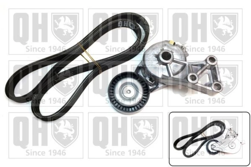 Image of QUINTON HAZELL V-Ribbed Belt Set QUINTON HAZELL QDK36
