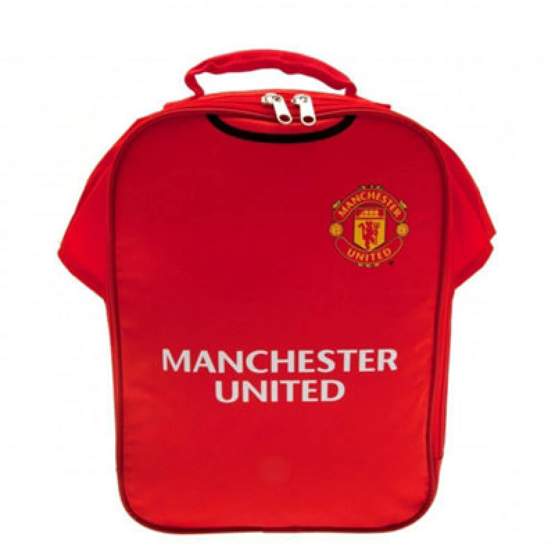 Image of Manchester United Fc Kit Lunch Bag Red (One Size)