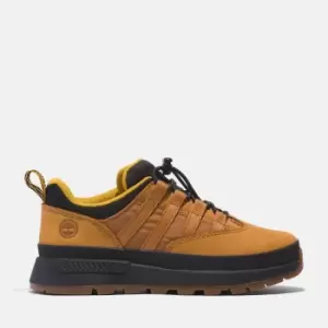 Image of Timberland Euro Trekker Low Shoe For Junior In Yellow Yellow Kids, Size 3.5