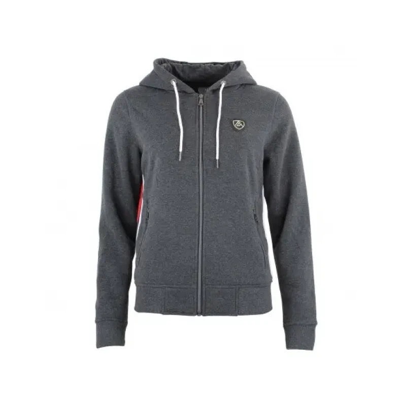 Image of Peak Mountain Sweatshirt fleece woman Peak Mountain Acharles Gris Female M
