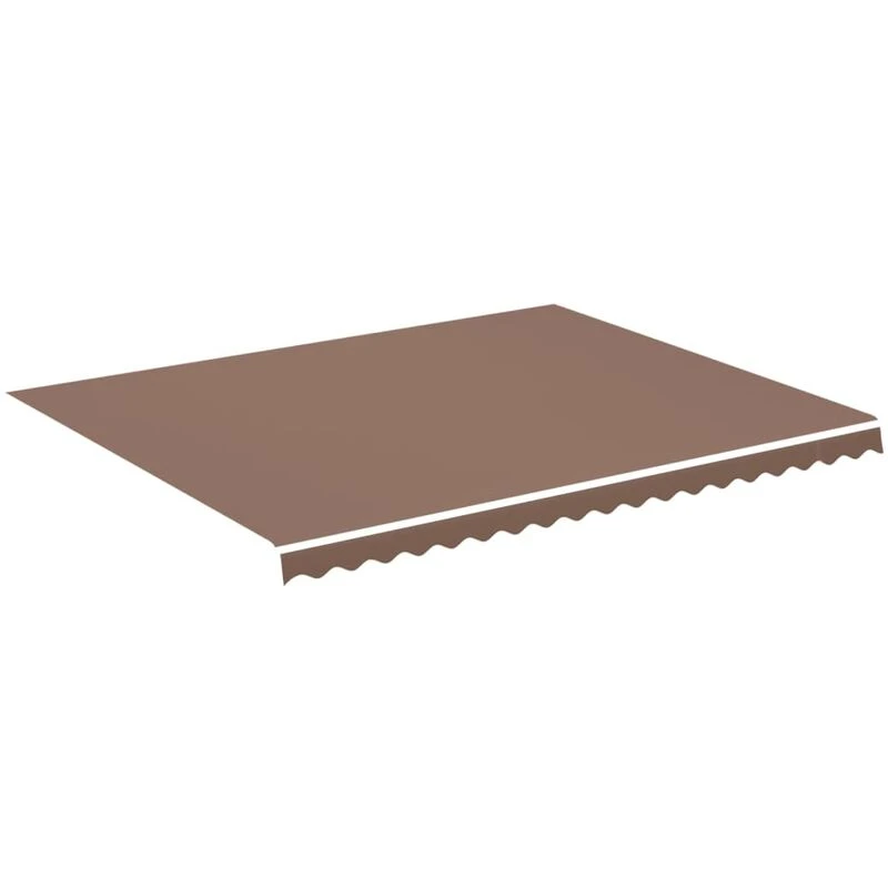 Image of VIDAXL Replacement Fabric for Awning Brown 4.5x3.5 m Vidaxl 8720286150719
