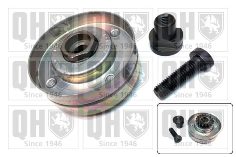 Image of QUINTON HAZELL Timing belt tensioner pulley QUINTON HAZELL QTT740