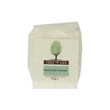 Image of Desiccated Coconut - 125g x 6 - 82304 - Tree Of Life