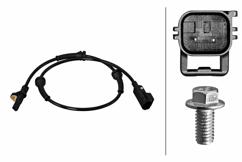 Image of HELLA ABS sensor HELLA 6PU 358 218-301
