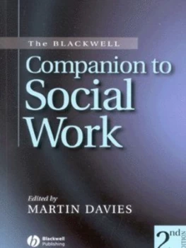Image of The Blackwell Companion to Social Work by Martin Davies Paperback