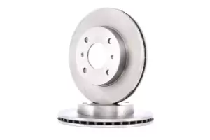 Image of RIDEX Brake disc 82B0404 Brake rotor,Brake discs NISSAN,ALMERA II Hatchback (N16),PRIMERA (P11),PRIMERA Hatchback (P11),200 SX (S13)