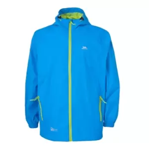Image of Trespass Adults Unisex Qikpac Packaway Waterproof Jacket (L) (Cobalt)