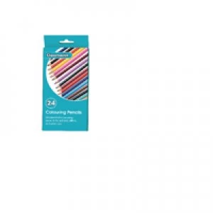 image of Classmaster Colouring Pencils Assorted CPW24