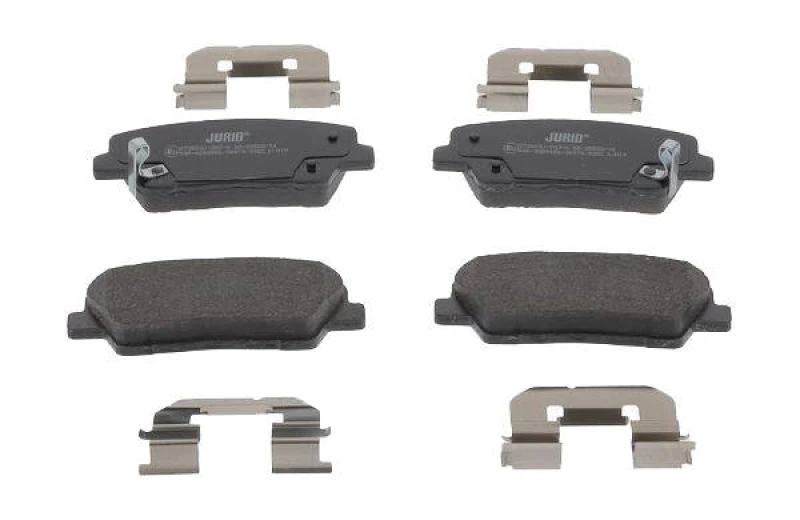 Image of JURID 573823J Brake pad set with acoustic wear warning Brake Pad Set,disc brake (402)