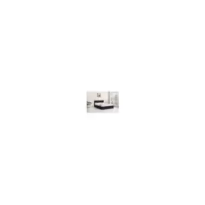 Image of 3FT Single Side Lift Leather Black Grey White Ottoman Storage Bed - Black - Black - Kosy Koala