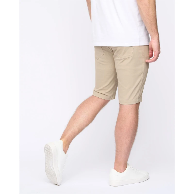 Image of Duck and Cover Franztown Shorts Stone - W38