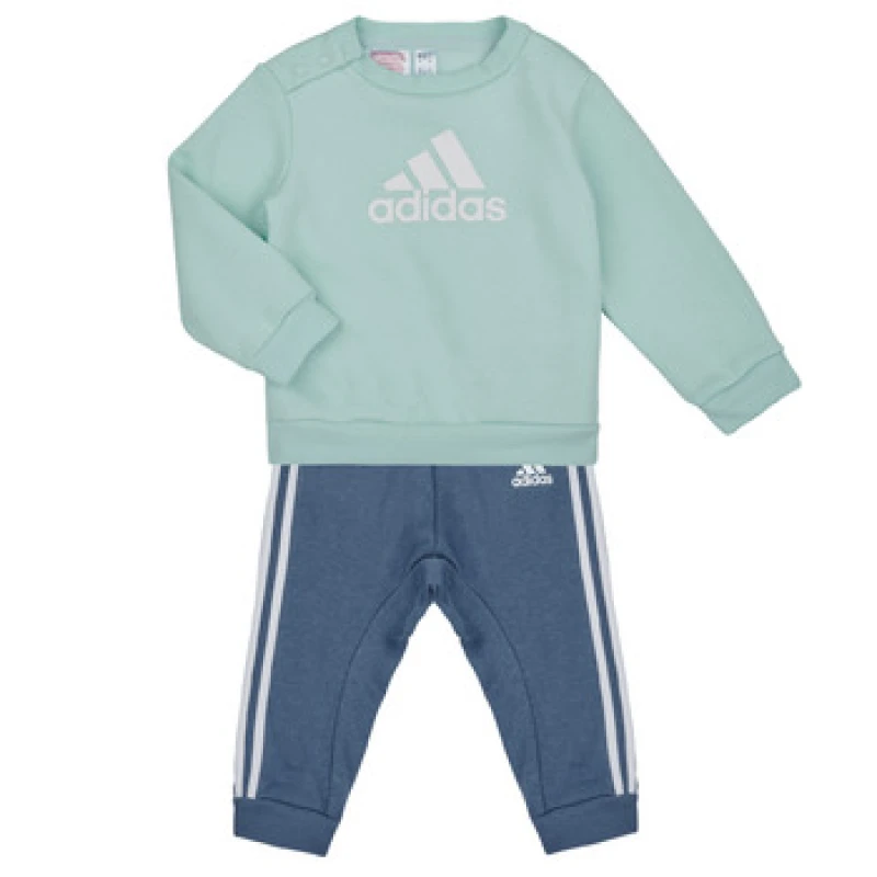 Image of adidas Infants BOS Jog French Terry Set - Blue Blue 18 - 24 Months