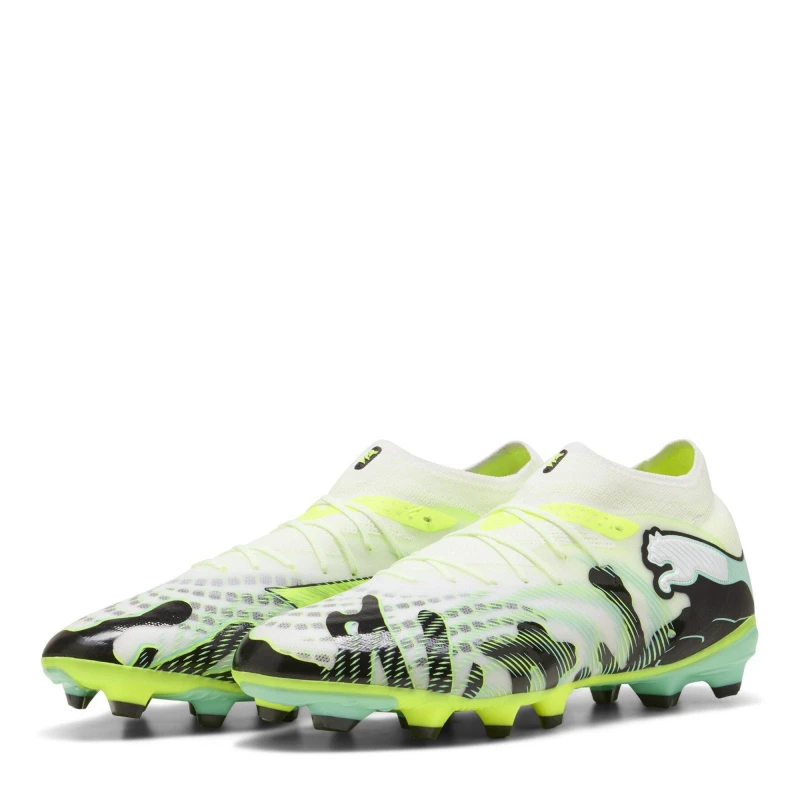 Image of Puma Future 8 Match Firm Ground Football Boots Mint/White male 11 (46)