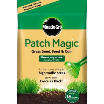 Image of Miracle-Gro Patch Magic Grass Seed Feed & Coir 3.6kg