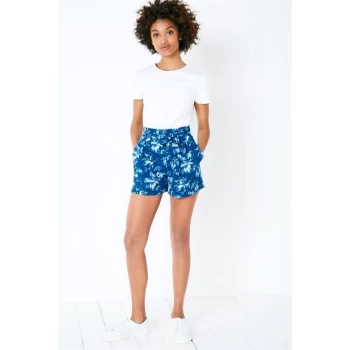 Jack Wills Michelcombe Floral Short - Blue