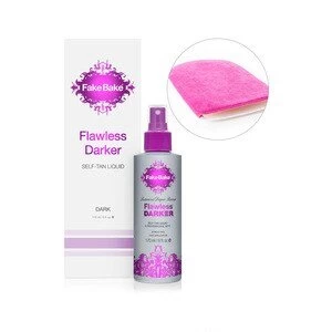 Fake Bake Flawless Darker Self Tan Liquid with Mitt 170ml