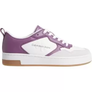 Image of Calvin Klein Jeans Cupsole Low Lth Mono W - Purple