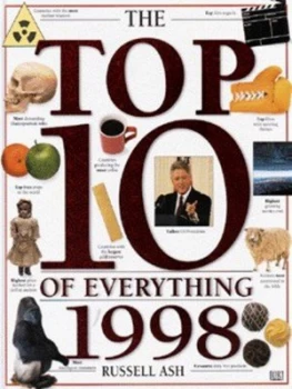 Image of The Top 10 of Everything 1998 by Russell Ash Hardback