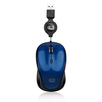 Adesso iMouse S8L USB Illuminated Retractable Mini Wired Mouse