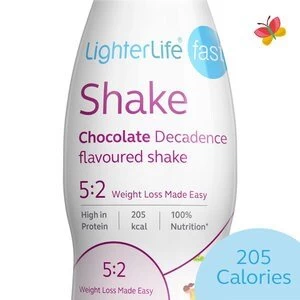 image of 52 LighterLife Fast Chocolate Decadence Flavour Shake