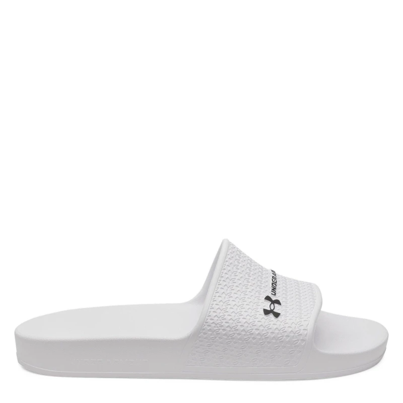 Image of Under Armour UA ARMR Slide Lite Sn63 White/Black male 9 (44)