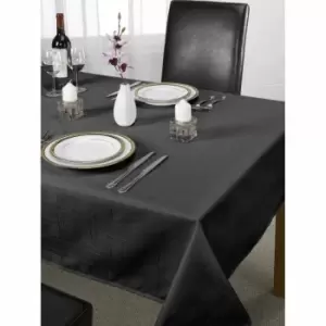 image of Green & Sons Table Cloth Chequers 50 X 70" Black