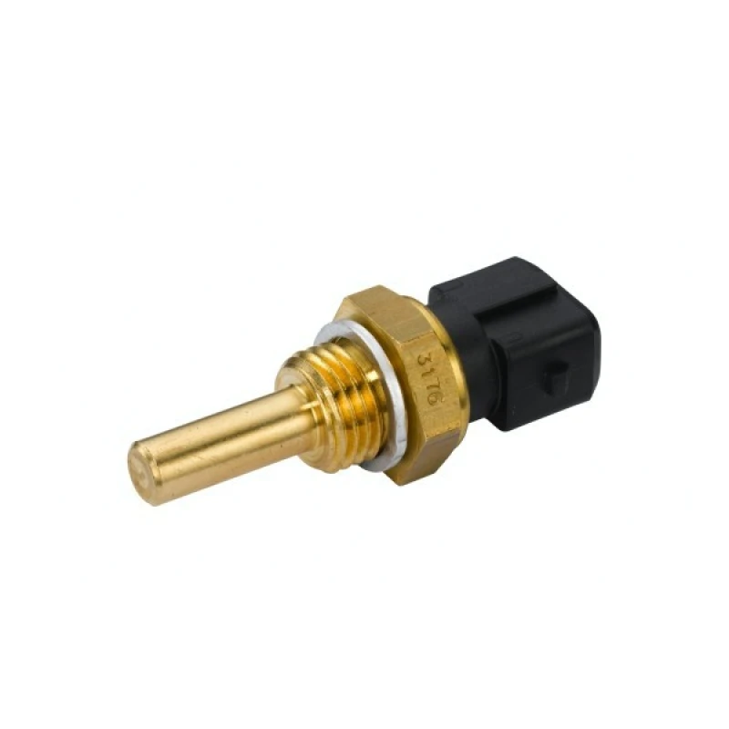 Image of HELLA 6PT 009 107-471 Coolant Temperature Sensor black, with gasket/seal, Black Coolant Temperature Sensor (830)