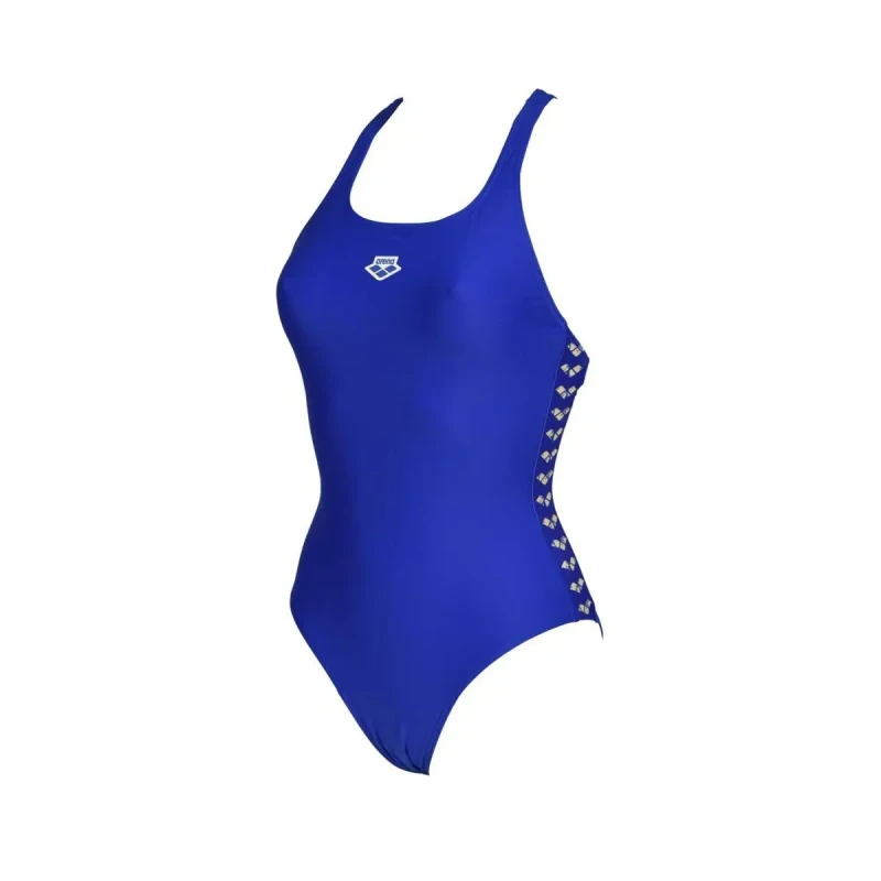 Image of Womens 1 Piece swimsuit Arena Icons Racer Bleu Female 44