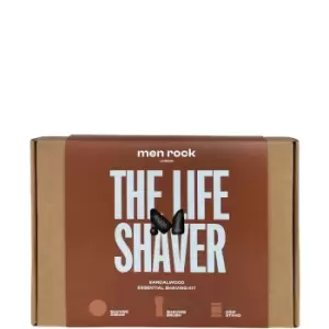 image of Men Rock Shaving Gift Set - Sandalwood (Worth 35.45)