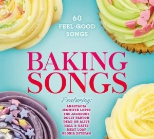 Image of Baking Songs by Various Artists CD Album