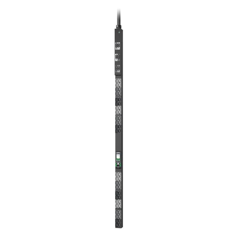 Image of APC APC NetShelter Rack PDU Advanced, Metered, 3Phase, 22.1kW 400V 32A or 17.3kW 415V 30A, 48 Outlets, IEC309 APDU10350ME