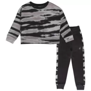 Image of Firetrap Crew 2 Piece Set Infant Girls - Black