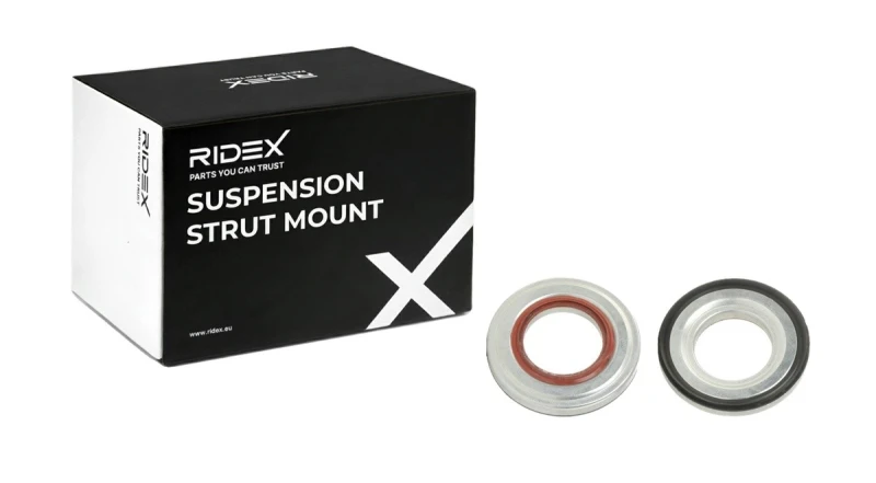 Image of RIDEX 1180S1174 Top strut mount Front Axle Suspension Strut Support Bearing (1180)