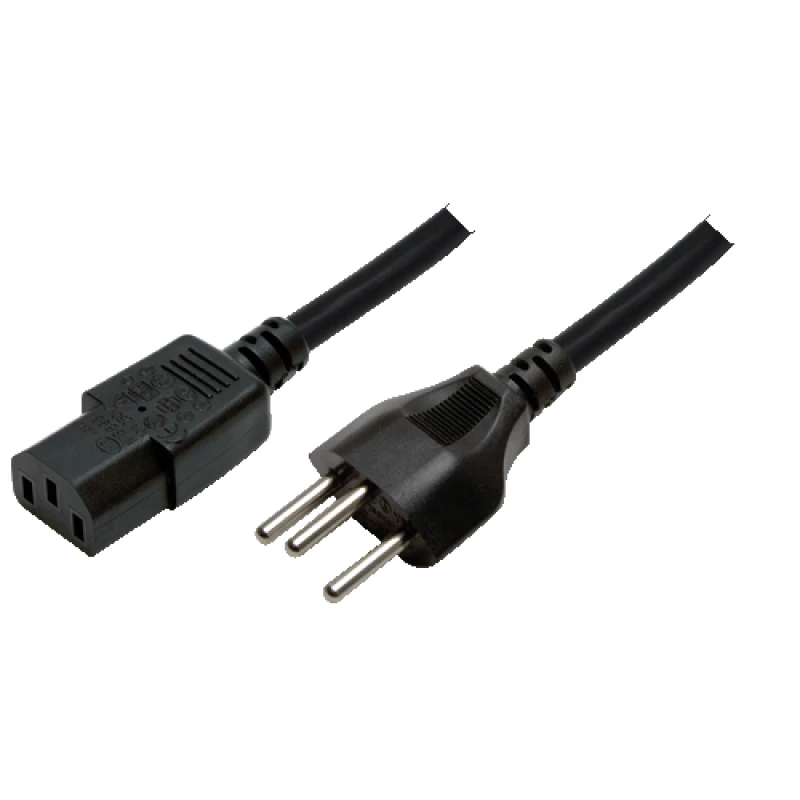 Image of LogiLink Swiss-IEC - C13. 1.8m Black C13 coupler