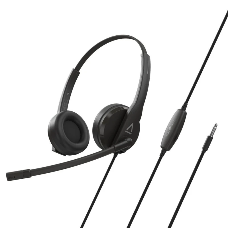 Image of Creative Labs Creative Labs HS-230 Headset Wired Head-band Calls/Music USB Type-A Black 51EF1110AA000