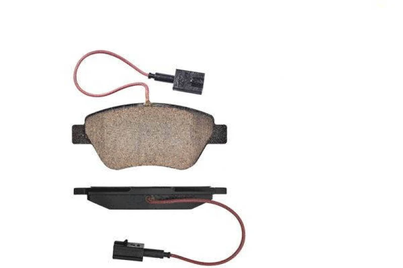 Image of VALEO 872705 Brake pad set OPTIPACK for LCV Front Axle, with integrated wear warning contact, for difficult operating conditions Brake Pad Set,disc b