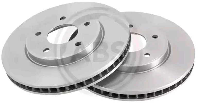 Image of A.B.S. 18495 Brake disc Vented, Coated Brake Disc (82)