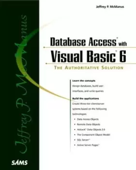 Image of Database access with Visual Basic 6 by Jeffrey P. McManus