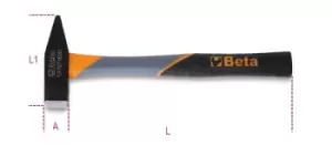 image of Beta Tools 1370T Mechanic's Hammer Fibreglass Shaft 1500g 013700750