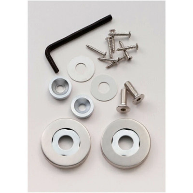Image of Loops Rose Pack to suit Stainless Steel Pull Handles 52 x 8mm Satin Stainless Steel Metallics unisex