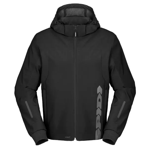 Image of Spidi H2Out II Hoodie Black Anthracite Size 2XL