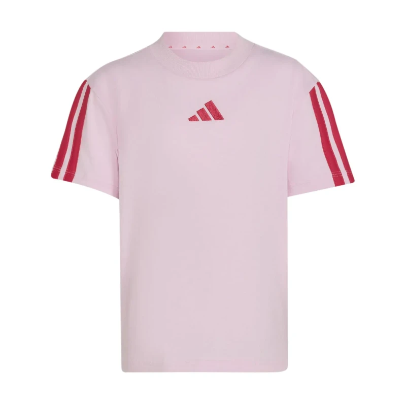 Image of Adidas Children's t-shirt and shorts set adidas Essentials Rose Unisex 6/7 ans
