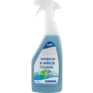 image of Cleenol lift glass & mirror cleaner 750ml - Autosol