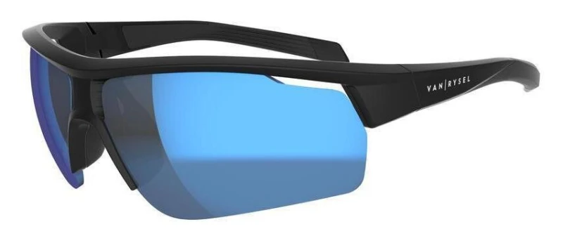 Image of Decathlon Decathlon Roadr 500 Cycling Sunglasses - Black and Blue