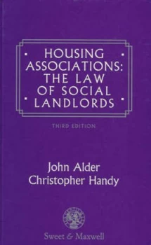Image of Housing Associations by John Alder and John Alder and Christopher R Handy Book