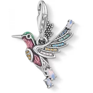 Image of THOMAS SABO Colourful Hummingbird Charm