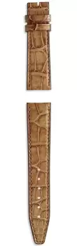 Image of IWC Strap Alligator Marron Light Brown For Pin Buckle XXS