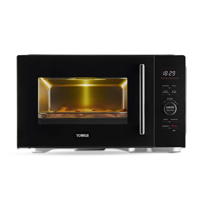 Image of Tower Tower Vortx 25L Microwave Air Fryer Black UY37301