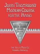 Image of john thompsons modern course for the piano 5th grade