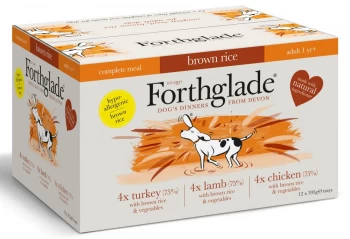 image of Forthglade Complete Meal Dog Saver Packs - Adult Grain Free Turkey with Sweet Potato & Vegetables (36 x 395g)